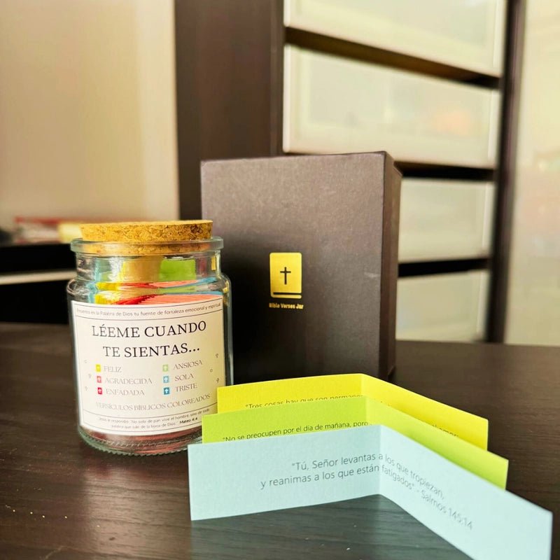 Tarro de Versículos - Un Regalo que Inspira - Fe Viva