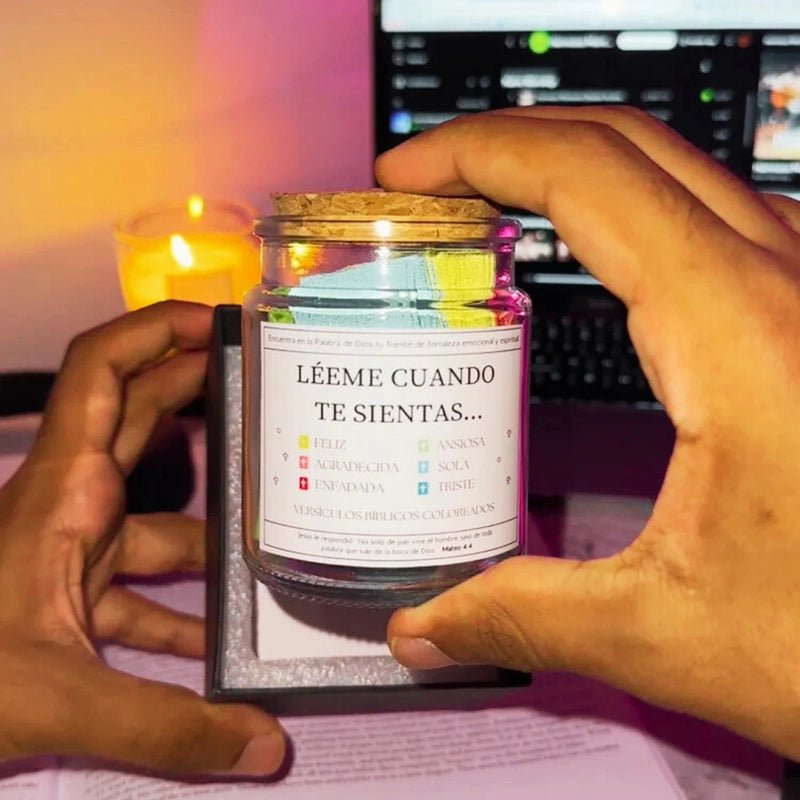 Tarro de Versículos - Un Regalo que Inspira - Fe Viva