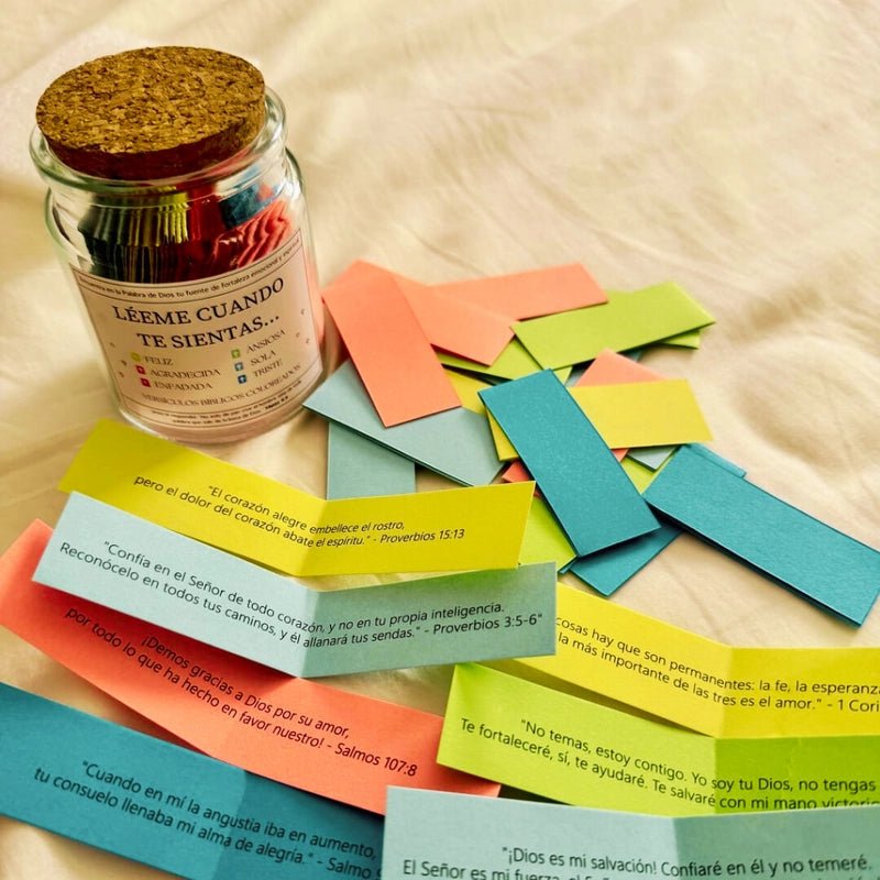 Tarro de Versículos - Un Regalo que Inspira - Fe Viva